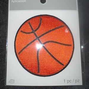 Simplicity Orange Basketball Patch